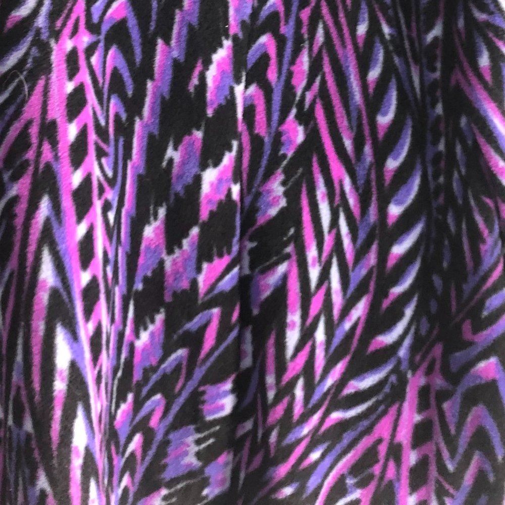Vintage Bob Mackie Wearable Art Fleece - Picture 7 of 9